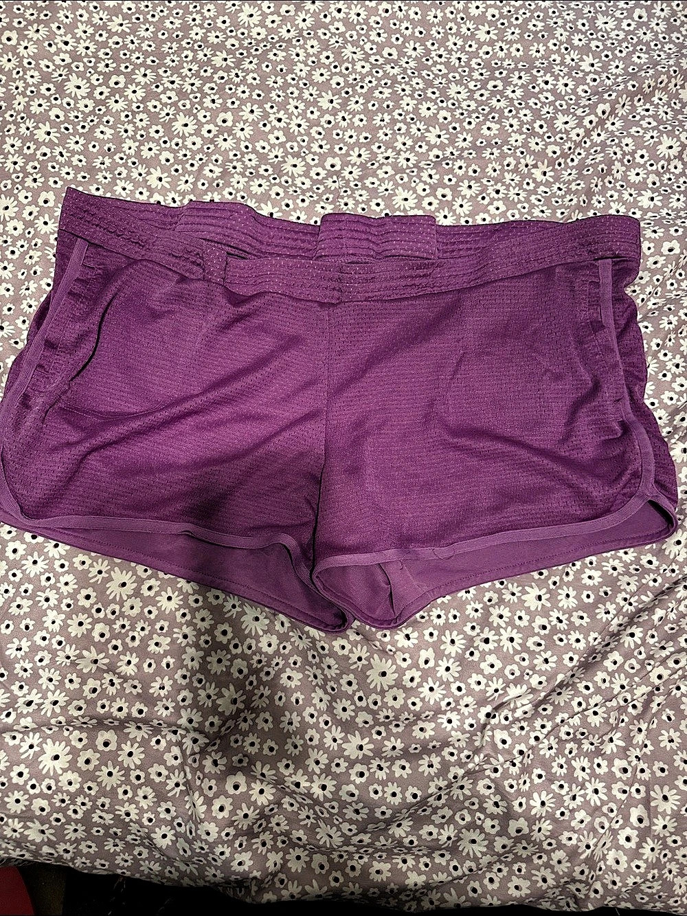 Purple Athletic Shorts Like New